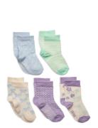 Minymo Socks W. Pattern Multi/patterned