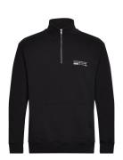 Woodbird Wblass Tech Half-Zip Svart