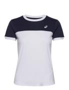 Asics Women Court Ss Top Vit