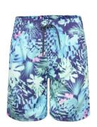 Lindex Swimshorts Tropical Blå