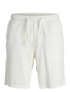 Jack & J S Jpstjaiden Jjcrinkle Jogger Short Sn Vit