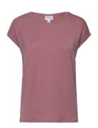 Vero Moda Vmava Plain Ss Top Gajrs Rosa