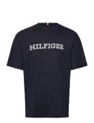 Tommy Hilfiger Monotype Embro Archive Tee Marinblå