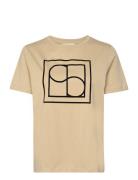 Soaked In Luxury Slvarga Flock Tee Beige