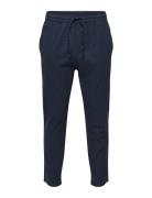 ONLY & SONS Onslinus Crop 0007 Cot Lin Pnt Noos Marinblå