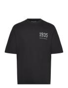 Resteröds Mid Sleeve Tee 1935 Gots Svart