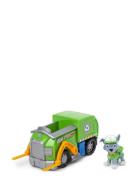 Paw Patrol Basic Vehicle Rocky Toys Playsets & Action Figures Play Set...