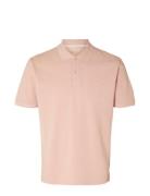 Selected Homme Slhdante Ss Polo Noos Rosa