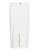 Kaffe Kazelina Denim Skirt Vit