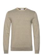 Calvin Klein Cotton Silk Blend Cn Sweater Beige