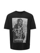 ONLY & SONS Onscelebrity Rap Ovz Ss Tee Svart