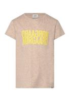 Mads Nørgaard Single Organic Tuvina Tee Beige