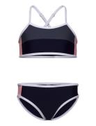 Color Kids Bikini Colorblock Marinblå