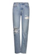 LEVI´S Women 501 Jeans Mini Waist Z8081 Lig Blå