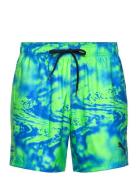 Puma Swim Puma Swim Men Printed Mid Shorts 1P Grön