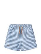 Liewood Duke Stripe Board Shorts Blå