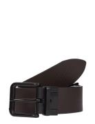 Calvin Klein Classic Rev/Adj Lthr Belt 35Mm Brun