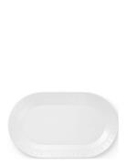 Frederik Bagger Crispy Porcelain Oval Dish - 1 Pcs Vit