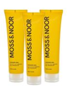 MOSS & NOOR After Workout Shower Gel Fresh Grapefruit 3 Pack Nude