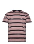 Fred Perry Stripe T-Shirt Rosa