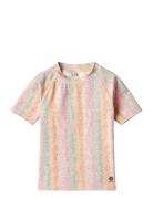 Wheat Swim T-Shirt S/S Jackie Multi/patterned