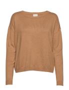 Minus Elne Strik Pullover Brun