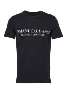 Armani Exchange T-Shirt Marinblå