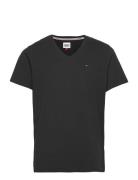 Tommy Jeans Tjm Original Jersey V Neck Tee Svart