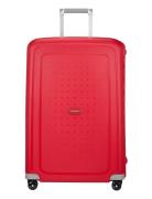 Samsonite S'cure Spinner 75Cm Chrimson Red 1235 Röd