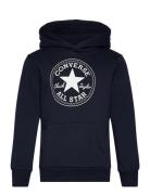 Converse Converse Fleece Core Pullover Hoodie Marinblå