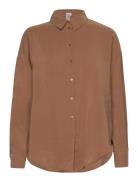 ONLY Onliris L/S Modal Shirt Wvn Brun