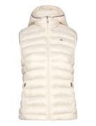 Tommy Hilfiger Lw Padded Global Stripe Vest Kräm