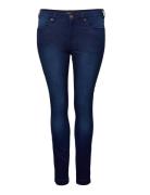 Zizzi Jeans, Long, Amy Blå