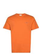 GANT Reg Shield Ss T-Shirt Orange