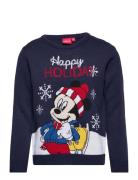 Mickey Mouse Pullover Marinblå