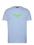 H2O Logo Tee Blå