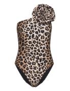 Cras Carriecras Swimsuit Brun