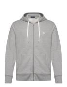 Polo Ralph Lauren Loopback Fleece Full-Zip Hoodie Grå