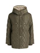 Rethinkit Quilted Jacket Country Grön