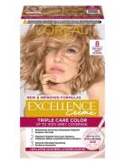 L'Oréal Paris L'oréal Paris Excellence Color Cream Kit 8 Natural Light...