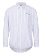 Tommy Jeans Tjm Stripe Classics Shirt Ext Blå