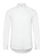 Calvin Klein Twill Easy Care Slim Shirt Vit