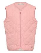 Minymo Quilt Vest - Girls Rosa