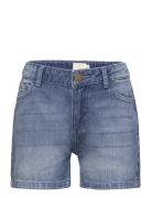 Creamie Shorts Denim Blå