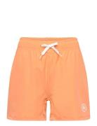 Color Kids Swim Shorts, Solid Orange