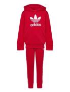 Adidas Originals Hoodie Set Röd