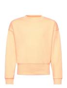 Juicy Couture Juicy Chunky Rib Drop Shoulder Crew Lb Orange