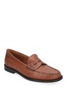 Polo Ralph Lauren Calfskin Penny Loafer Brun