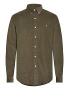 Polo Ralph Lauren Custom Fit Corduroy Shirt Khaki Green