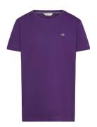 GANT Shield Ss T-Shirt Lila